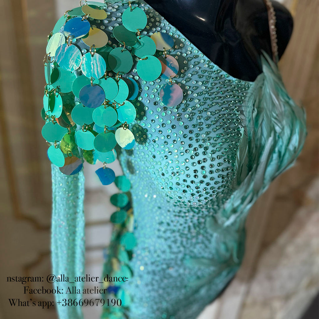 “Paradise bird” - Latin dress