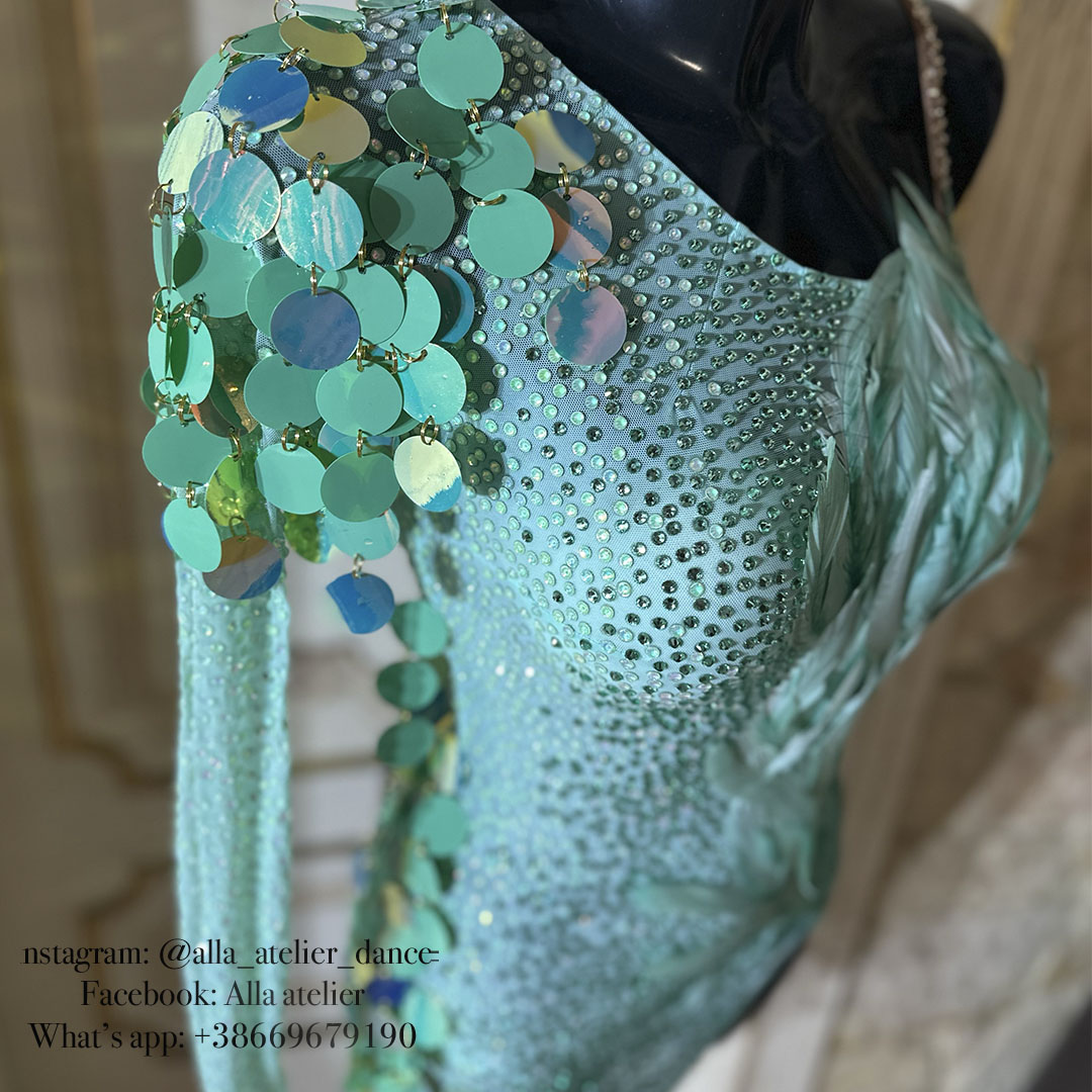 “Paradise bird” - Latin dress