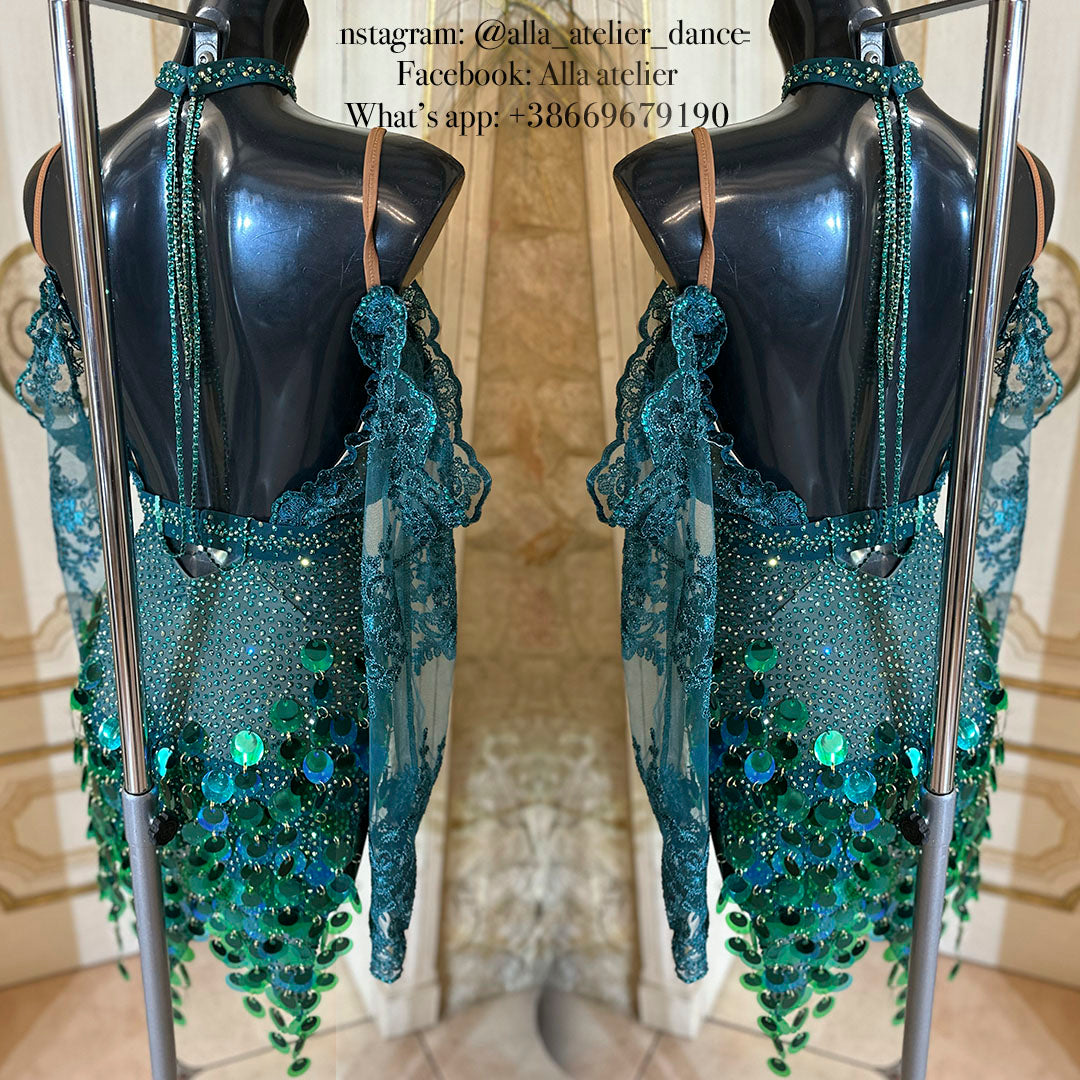 Forest queen - Latin dress
