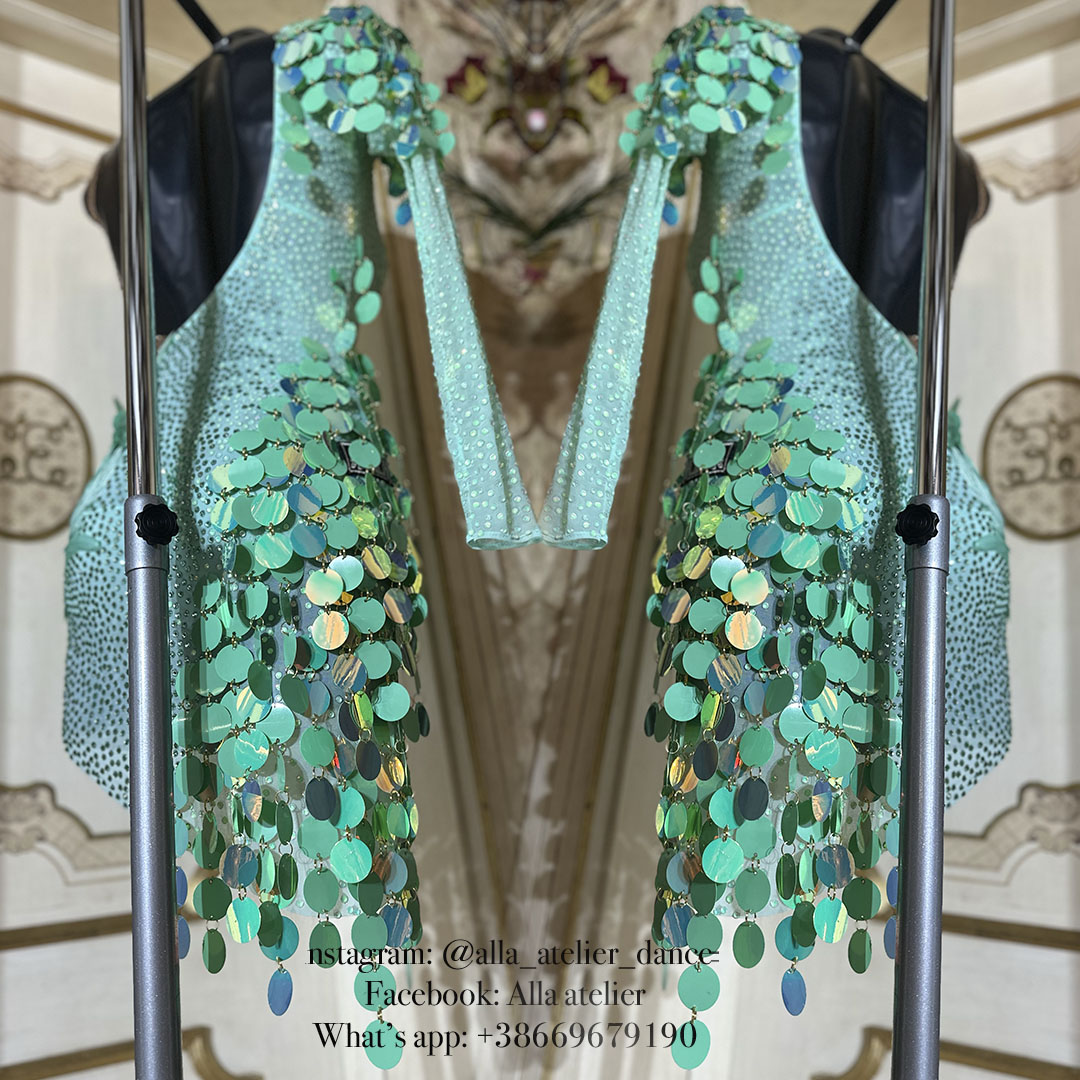 “Paradise bird” - Latin dress