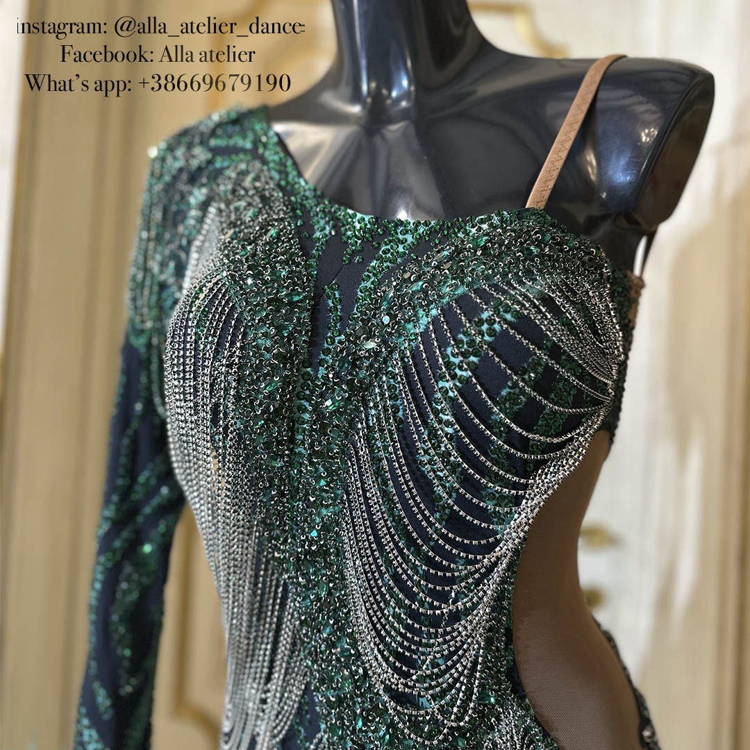 Unique designed Latin dress