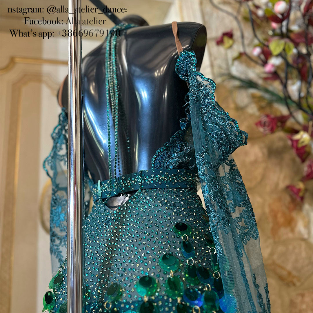 Forest queen - Latin dress