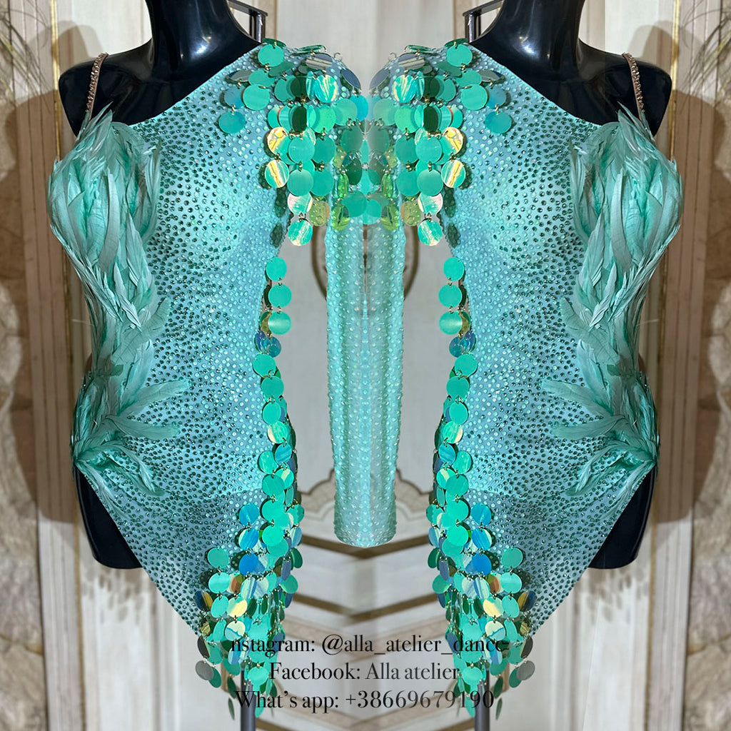 “Paradise bird” - Latin dress