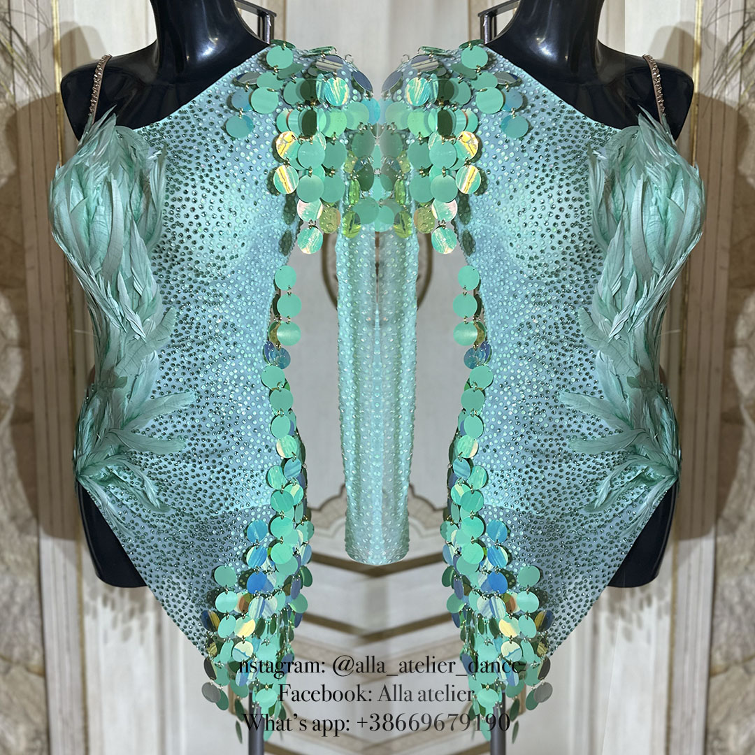 “Paradise bird” - Latin dress