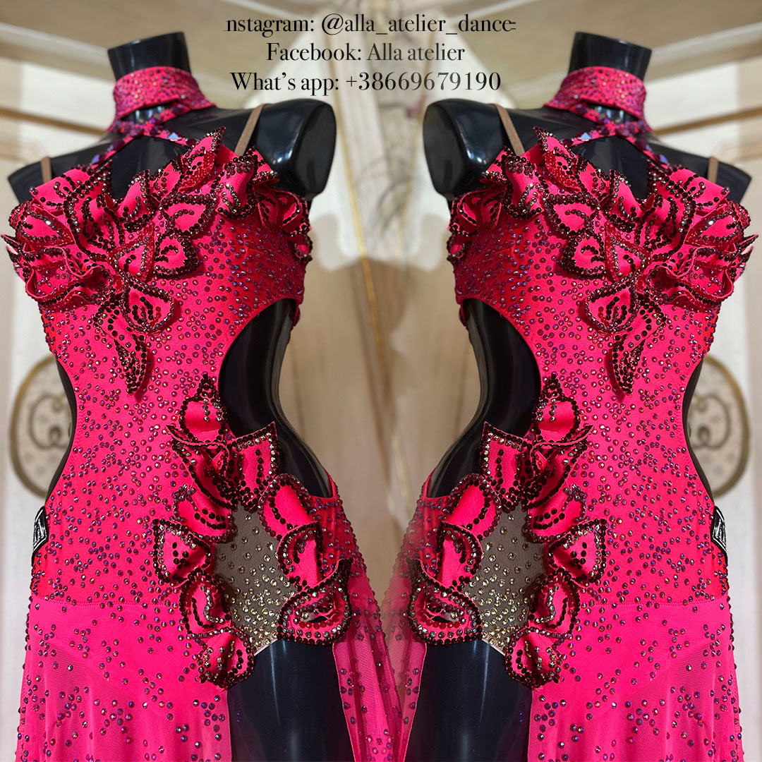 Playful Rosy - Latin dress