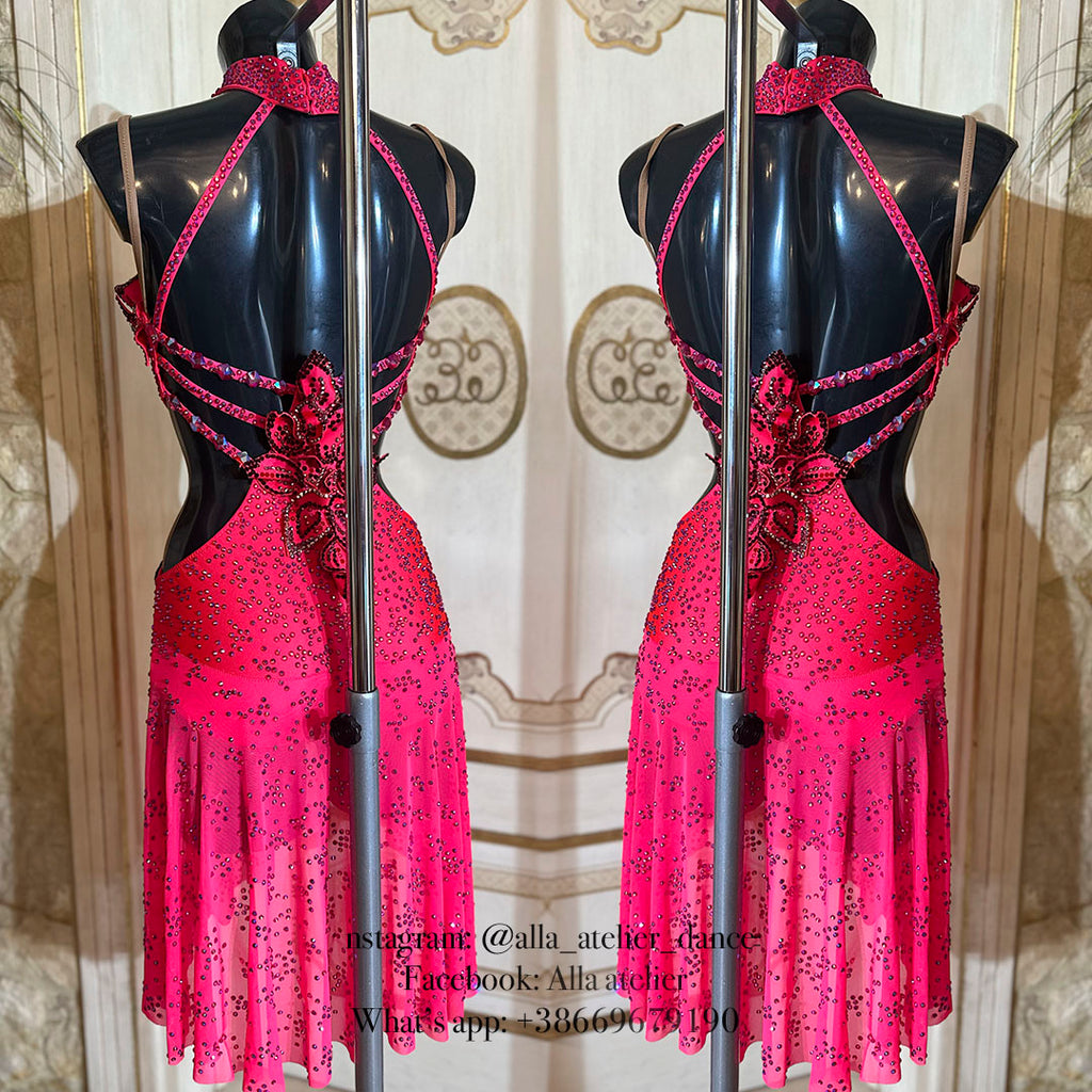 Playful Rosy - Latin dress