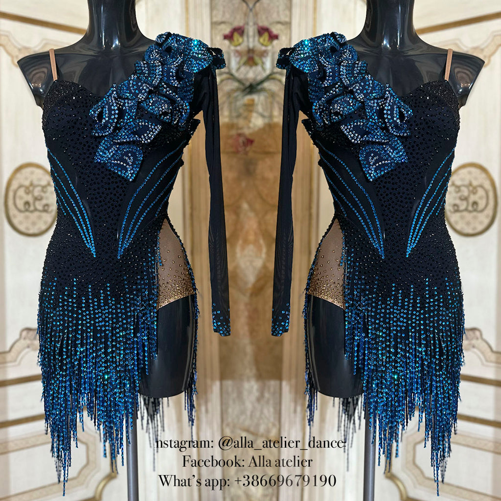 Night sky - Latin dress