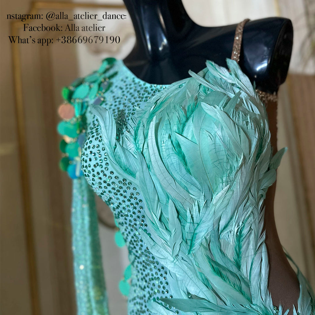 “Paradise bird” - Latin dress