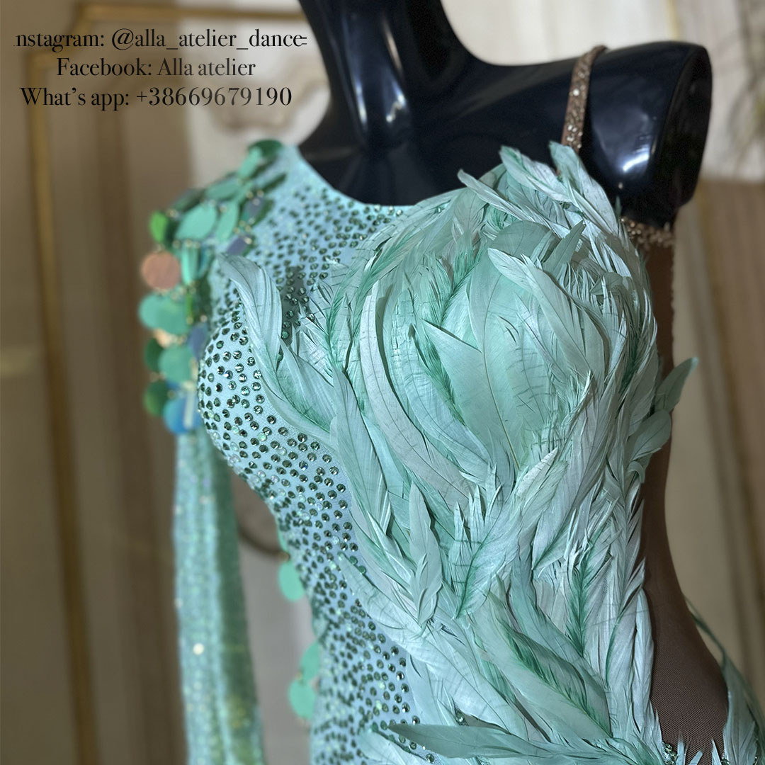 “Paradise bird” - Latin dress