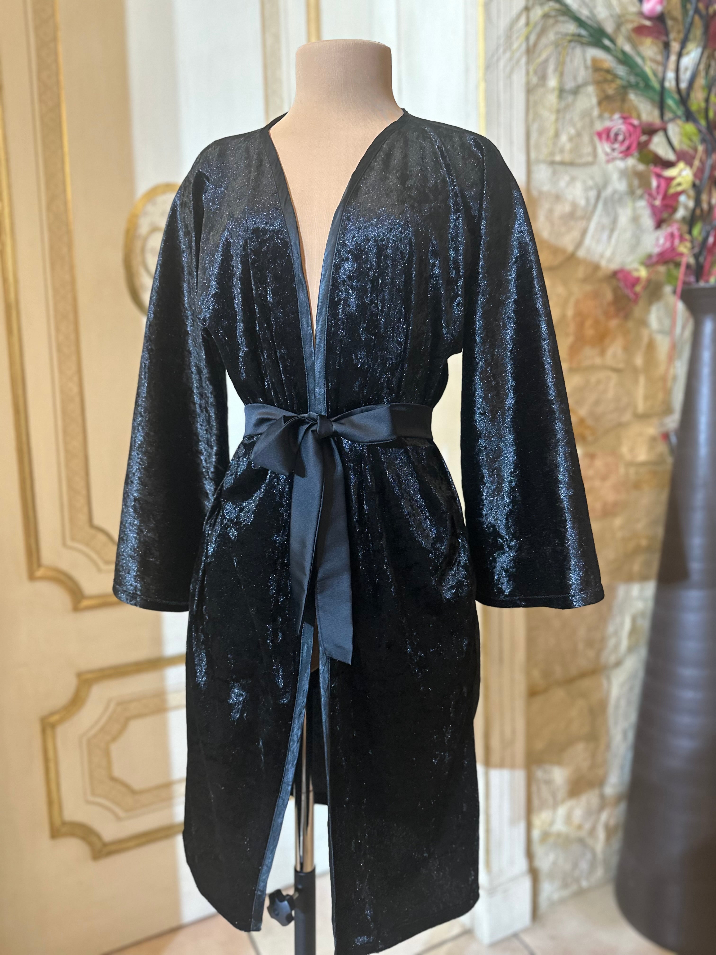 Velvet kimono