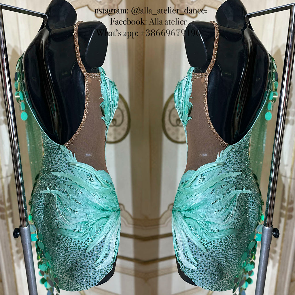 “Paradise bird” - Latin dress