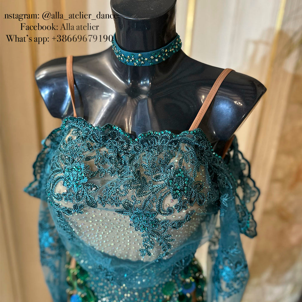 Forest queen - Latin dress