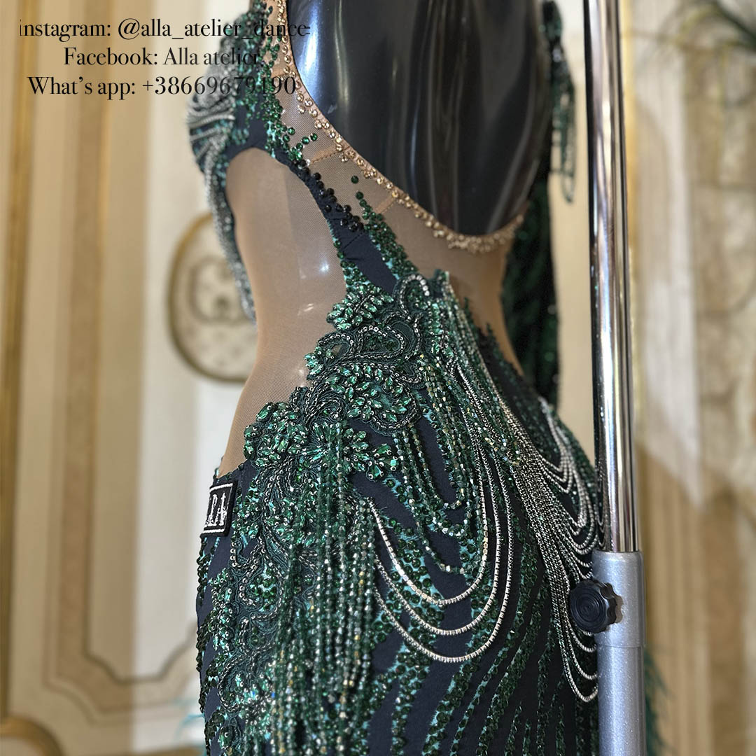 Unique designed Latin dress