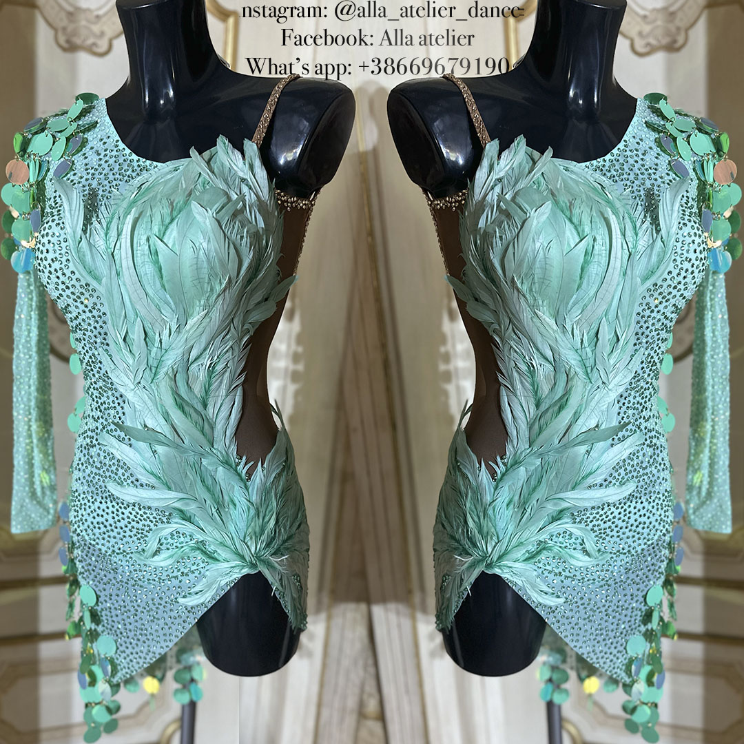 “Paradise bird” - Latin dress