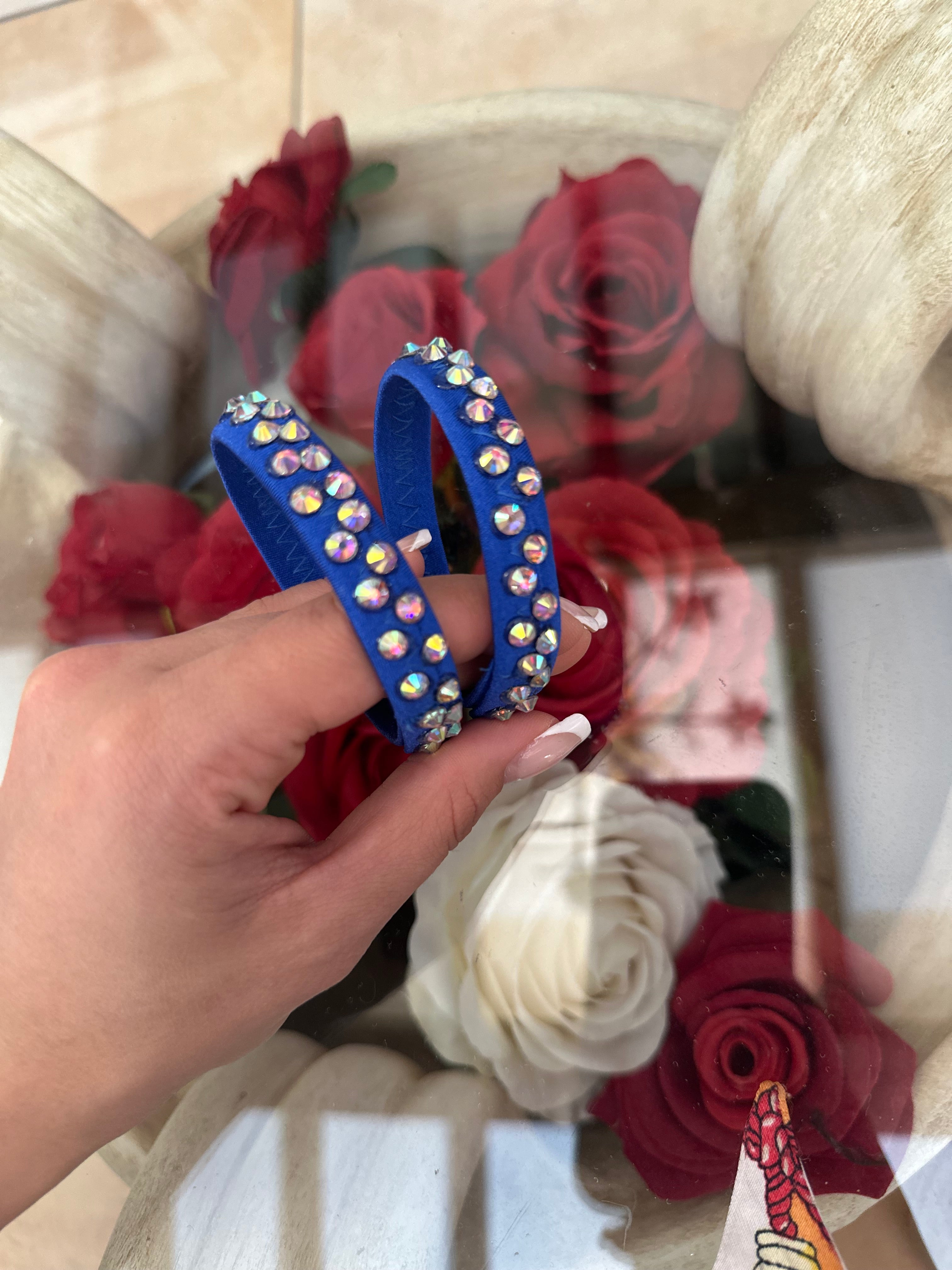 Bracelets for Latin with crystals