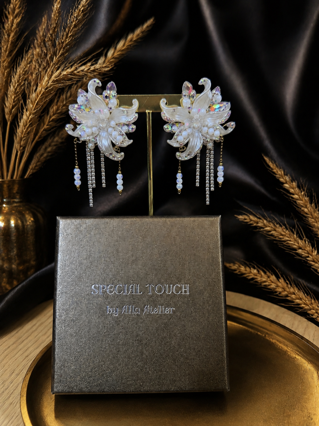 Crystal earrings
