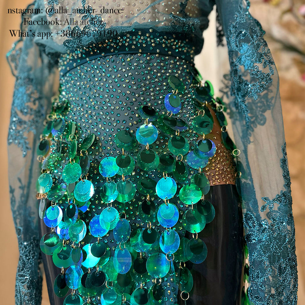 Forest queen - Latin dress