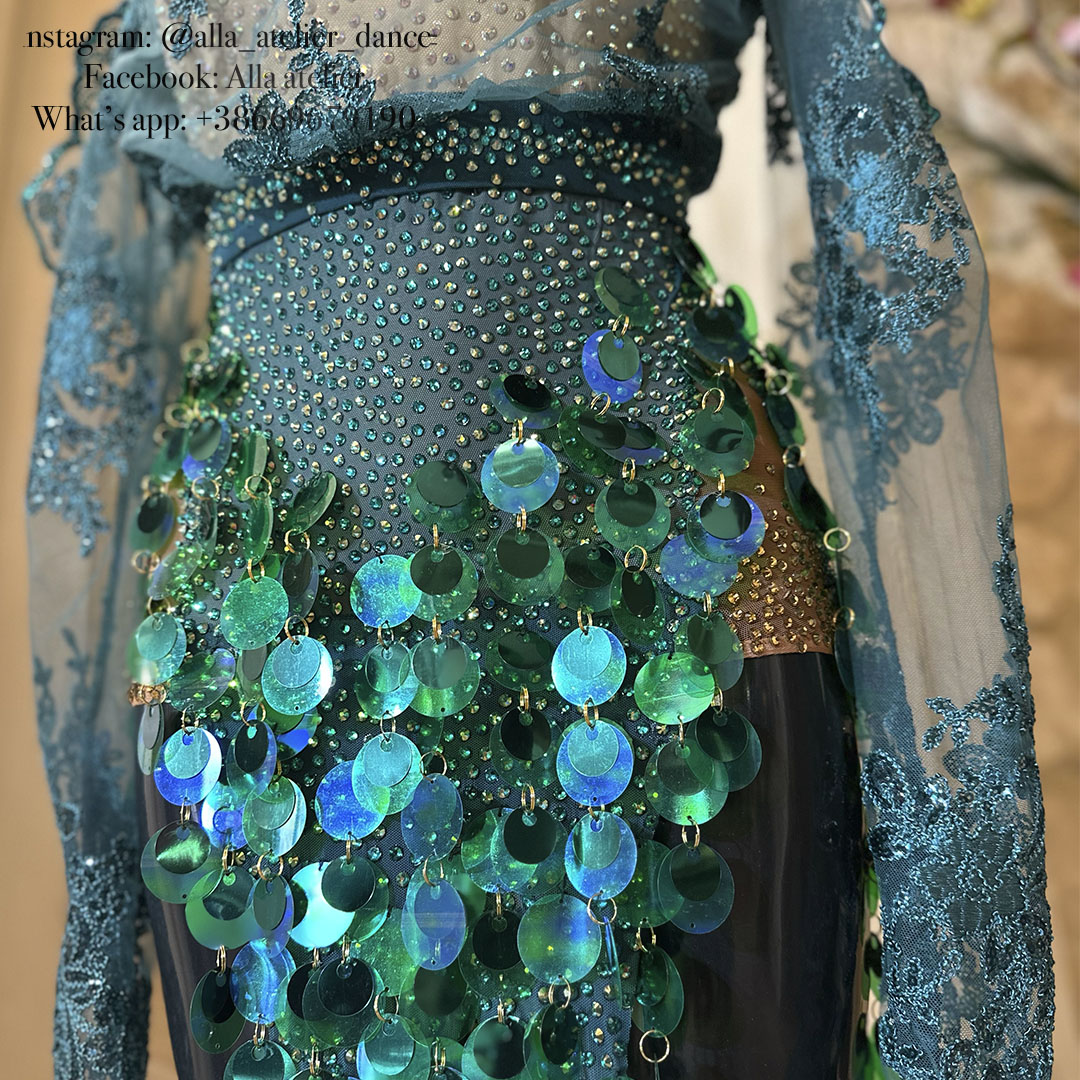 Forest queen - Latin dress