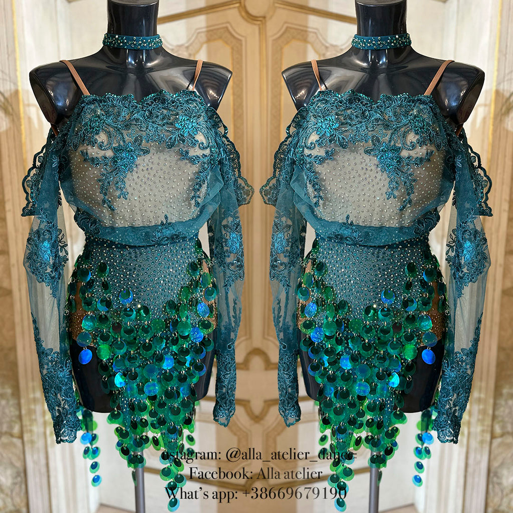 Forest queen - Latin dress