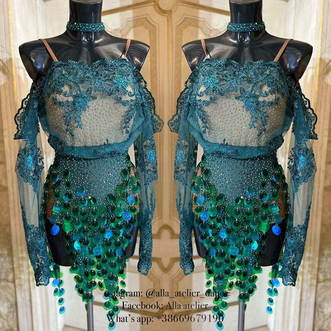 Forest queen - Latin dress
