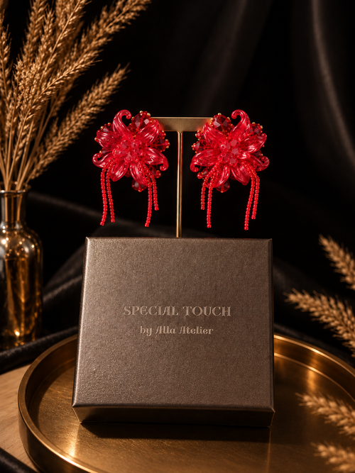 Crystal Bloom earrings