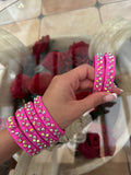 Bracelets for Latin with crystals