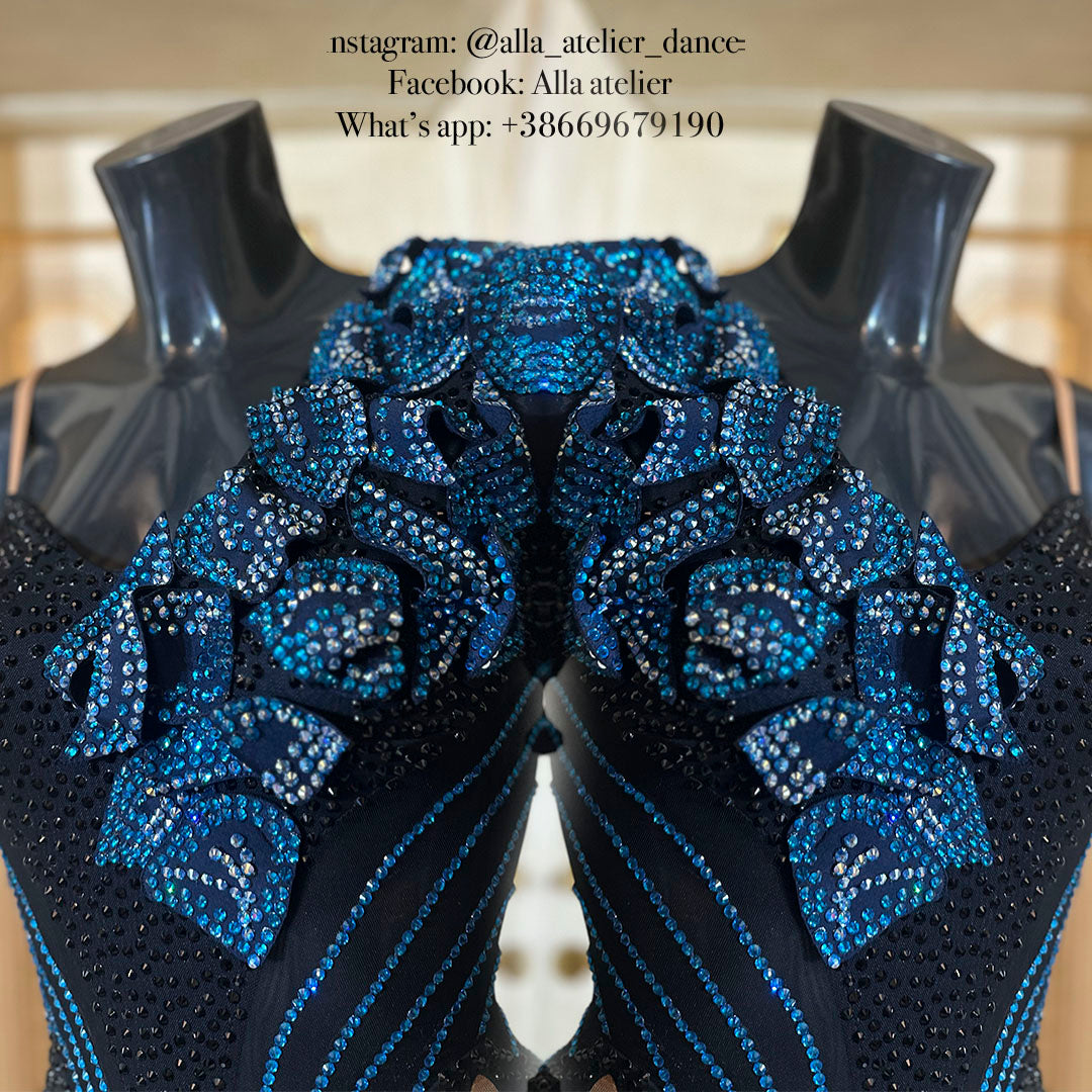 Night sky - Latin dress