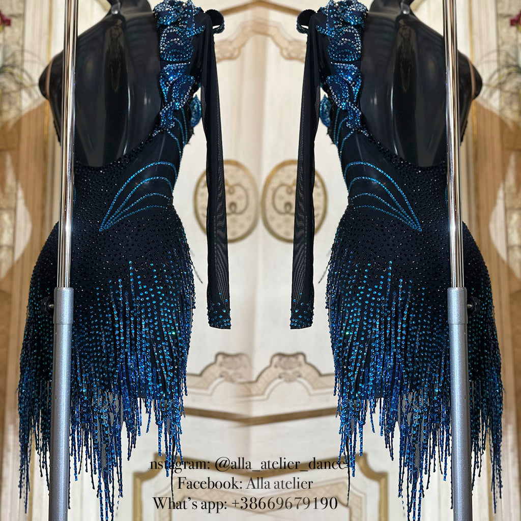 Night sky - Latin dress