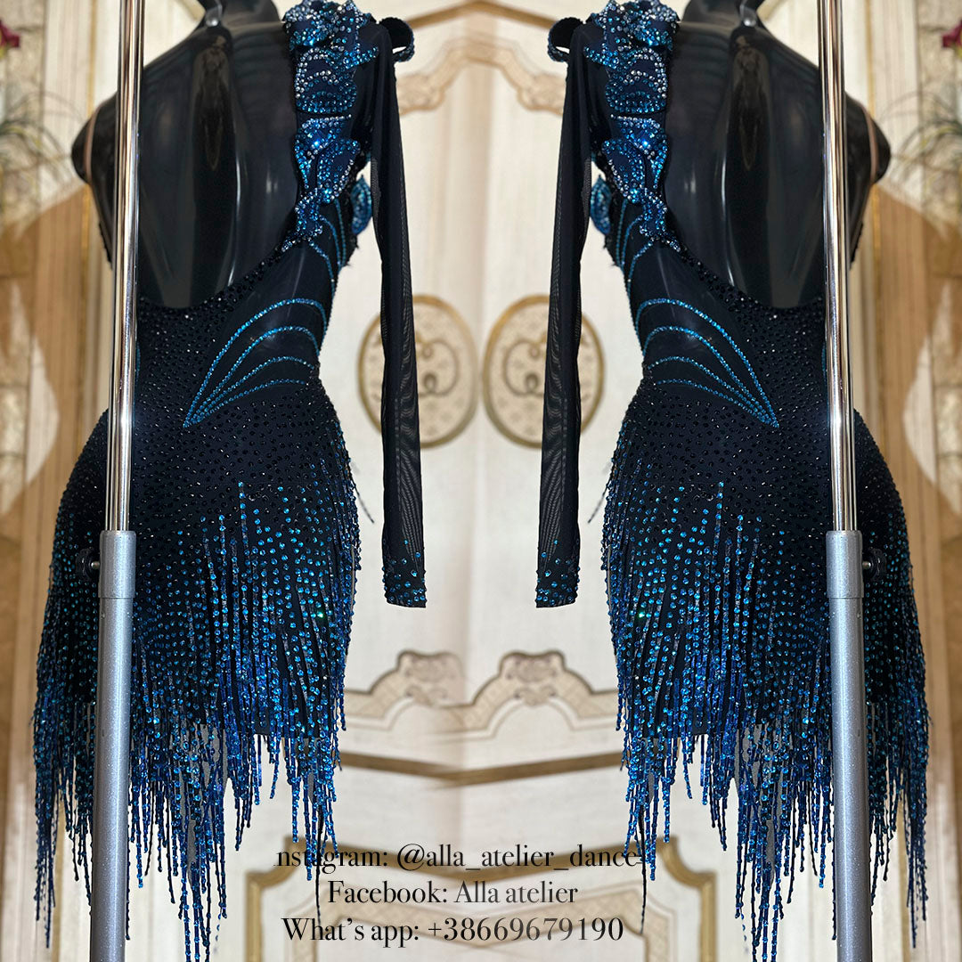 Night sky - Latin dress