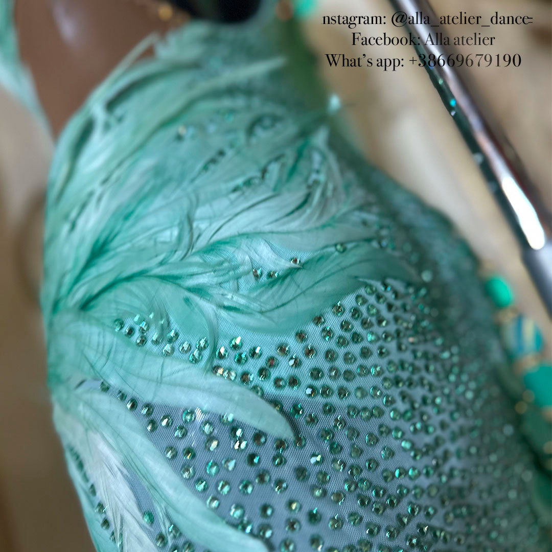 “Paradise bird” - Latin dress