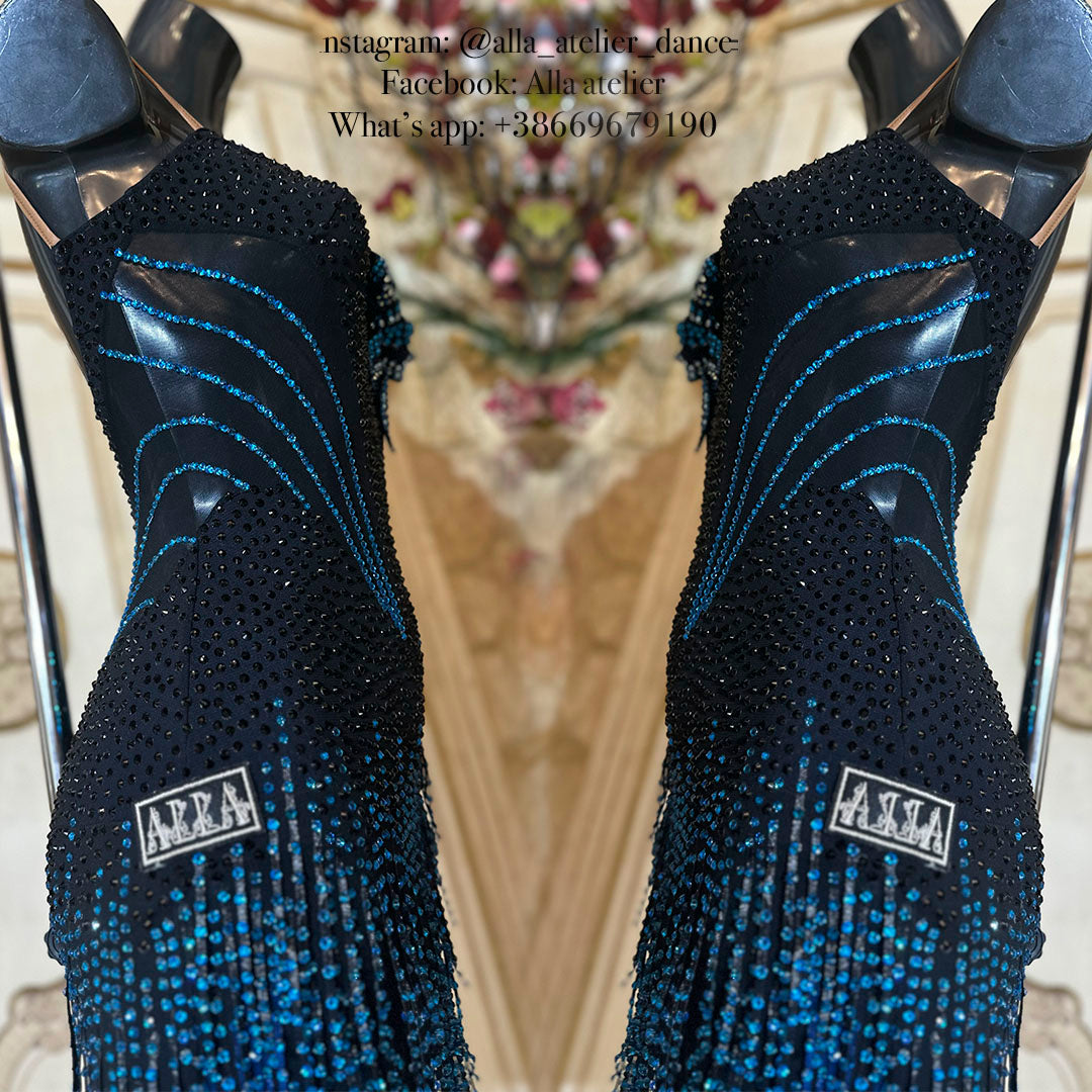 Night sky - Latin dress